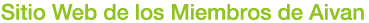 Sitio Web de los Miembros de Aivan